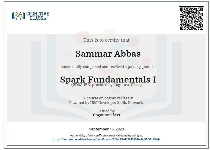 Spark Fundamentals